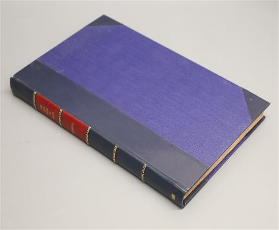 Sandoval, Prudencio de - The Civil Wars of Spain, 1st edition in English, folio, rebound blue morocco, with